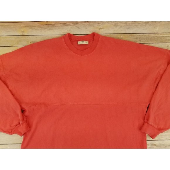 Spirit Jersey Hawaii North Shore Long Sleeve T-Shirt Size S Coral Casual B48 - Picture 3 of 8